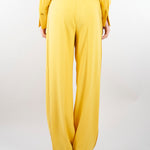 Pantaloni Sun in crêpe leggero con logo charm PA16761E2 EV4 ELISABETTA FRANCHI 
