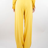 Pantaloni Sun in crêpe leggero con logo charm PA16761E2 EV4 ELISABETTA FRANCHI 