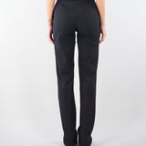 Pantaloni Nero in tessuto tecnico bielastico con cintura PA17261E2 110 ELISABETTA FRANCHI 