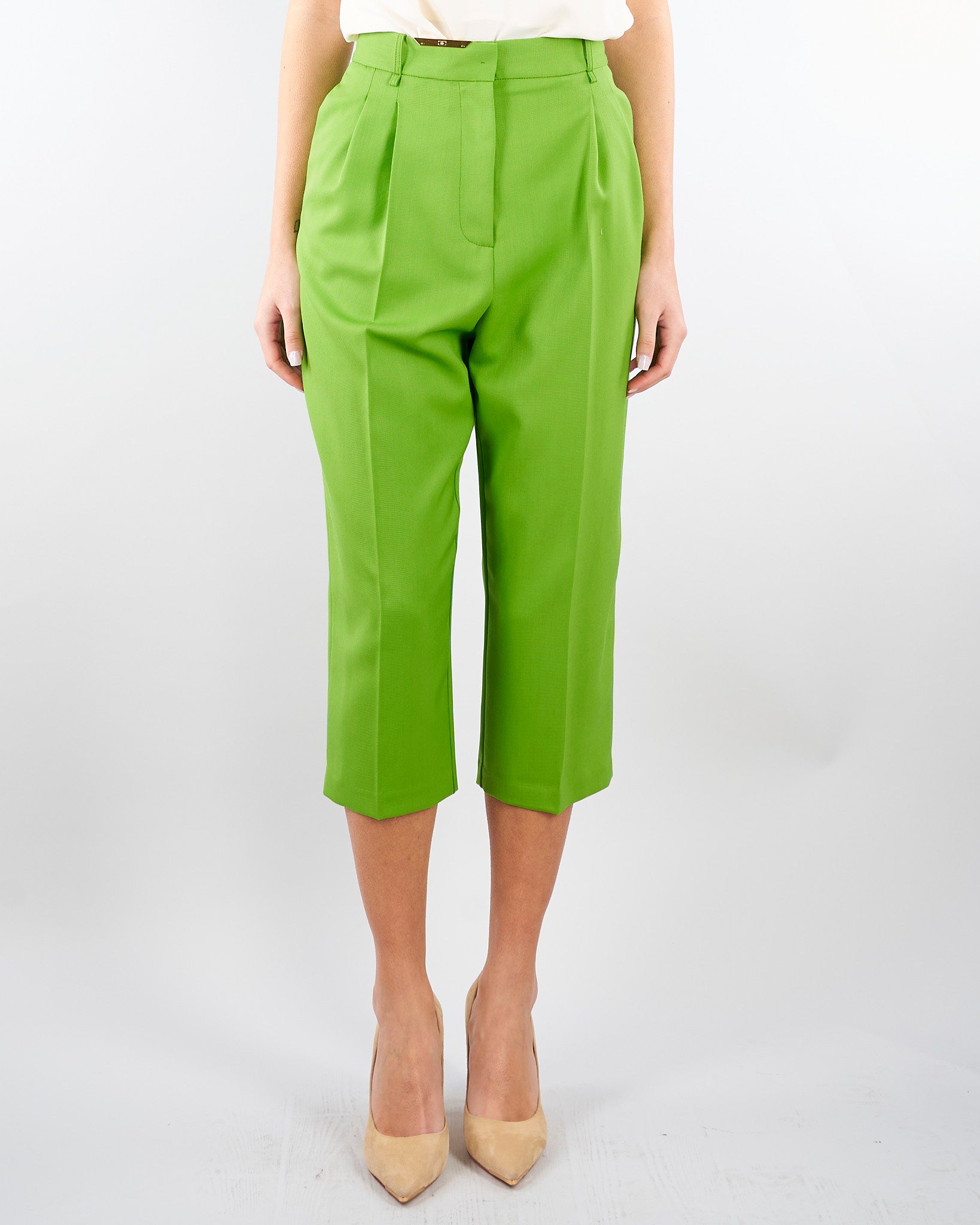 Pantalone crop Aloe PA17761E2 EV3 ELISABETTA FRANCHI 