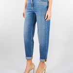 Jeans a ovetto con lucchetto gioiello PJ27D61E2 139 ELISABETTA FRANCHI 