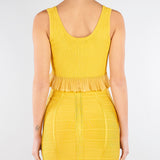 Top Sun in maglia à jour TK74B61E2 EV4 ELISABETTA FRANCHI 