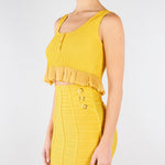 Top Sun in maglia à jour TK74B61E2 EV4 ELISABETTA FRANCHI 
