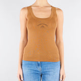 Top Daino in maglia con logo TK80B61E2 AI6 ELISABETTA FRANCHI 