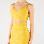 Top Sun in maglia 3D TK82D62E2 EV4 ELISABETTA FRANCHI 