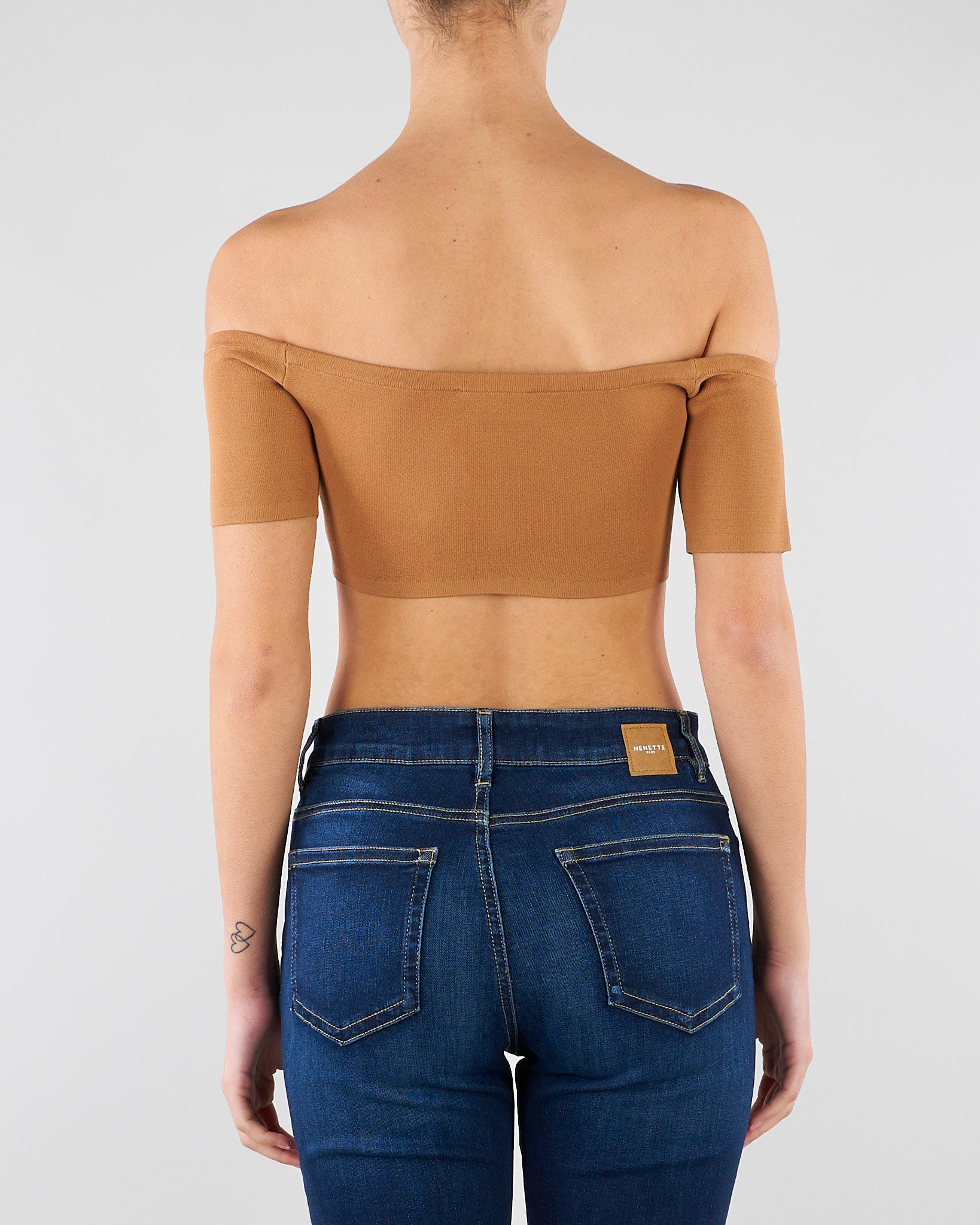 Top in maglia Daino TK86B62E2 AI6 ELISABETTA FRANCHI 