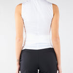 Top Avorio in jersey con dettaglio gioiello TO03761E2 360 ELISABETTA FRANCHI 