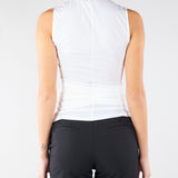 Top Avorio in jersey con dettaglio gioiello TO03761E2 360 ELISABETTA FRANCHI 
