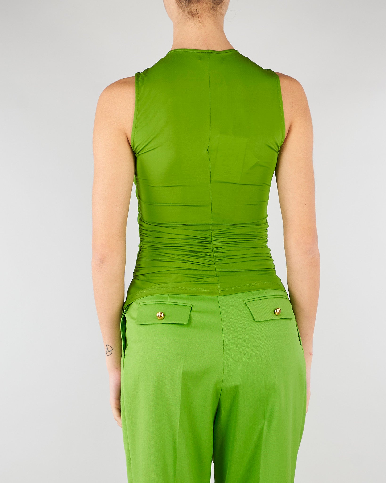 Top Aloe in jersey con dettaglio gioiello TO03761E2 EV3 ELISABETTA FRANCHI 