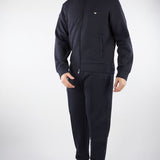 Pantalone Jogger Blu in double jersey con ricamo logo EM004542AF10013 UB118 EMPORIO ARMANI 