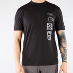 T-shirt Nero con stampa EM004994AF24470 UC001 EMPORIO ARMANI 