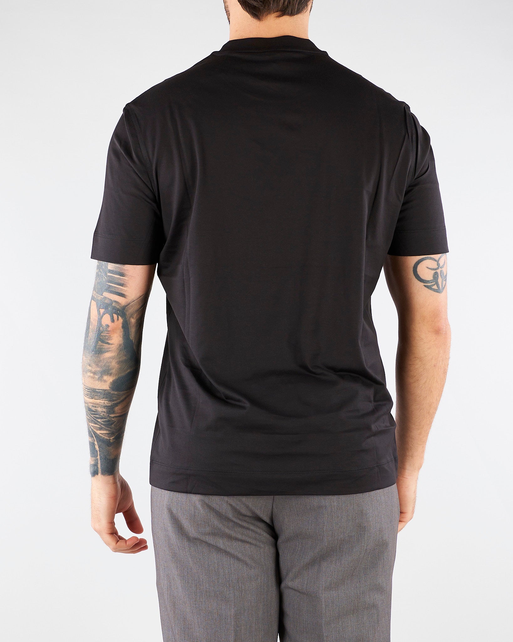 T-shirt Nero con stampa EM004994AF24470 UC001 EMPORIO ARMANI 