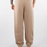 Pantaloni Beige in double jersey con banda logata EM005223AF10013 U6107 EMPORIO ARMANI 