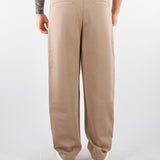 Pantaloni Beige in double jersey con banda logata EM005223AF10013 U6107 EMPORIO ARMANI 