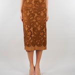 Gonna Mou con ricami in pizzo D48EO009E92 MFA18 ERMANNO BY ERMANNO SCERVINO 