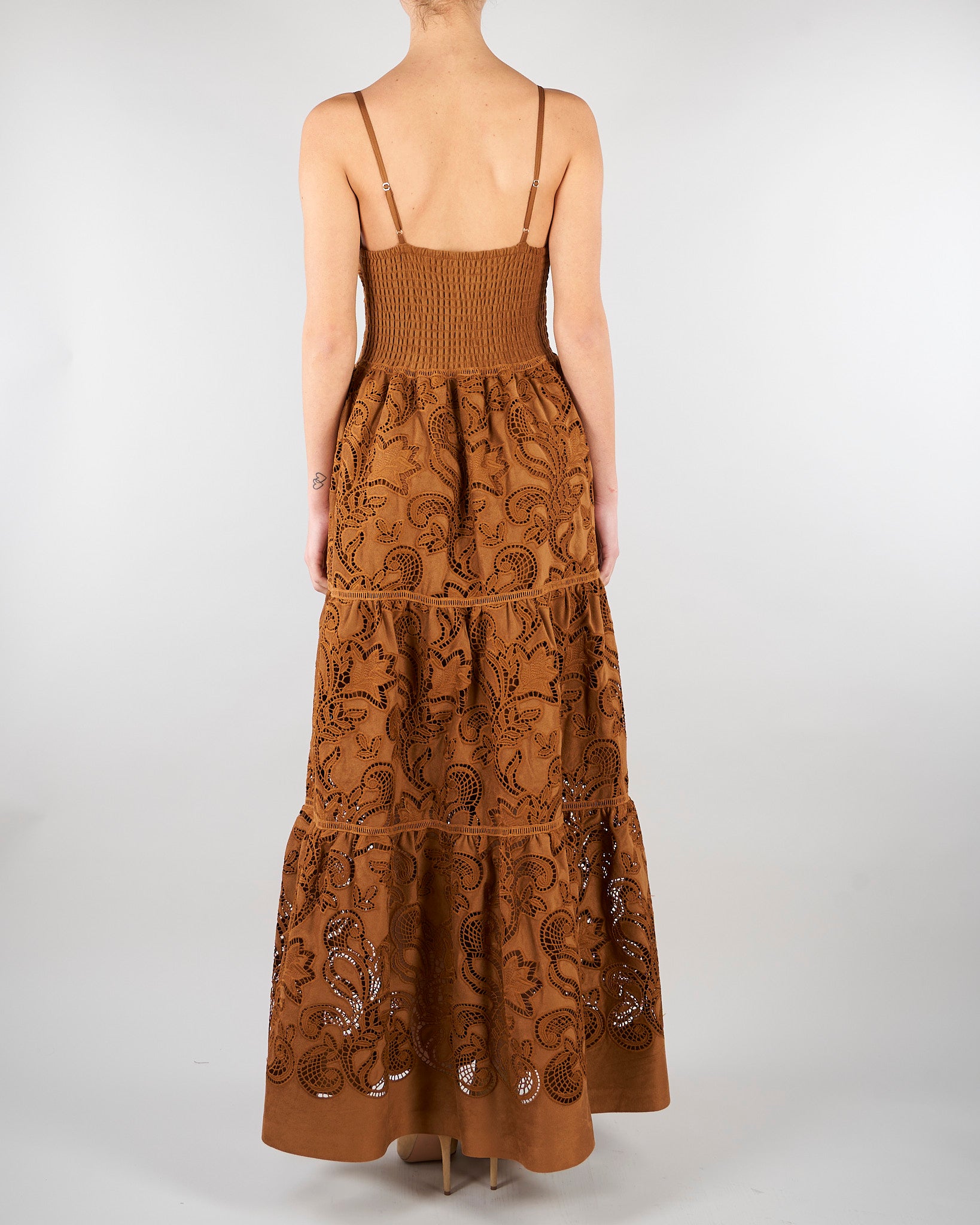 Abito Mou con ricami in pizzo D48EQ031E92 MFA18 ERMANNO BY ERMANNO SCERVINO 