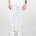 Pantalone Roxy Bianco in cotone GC1PSS266888 A001 GOLDEN CRAFT 
