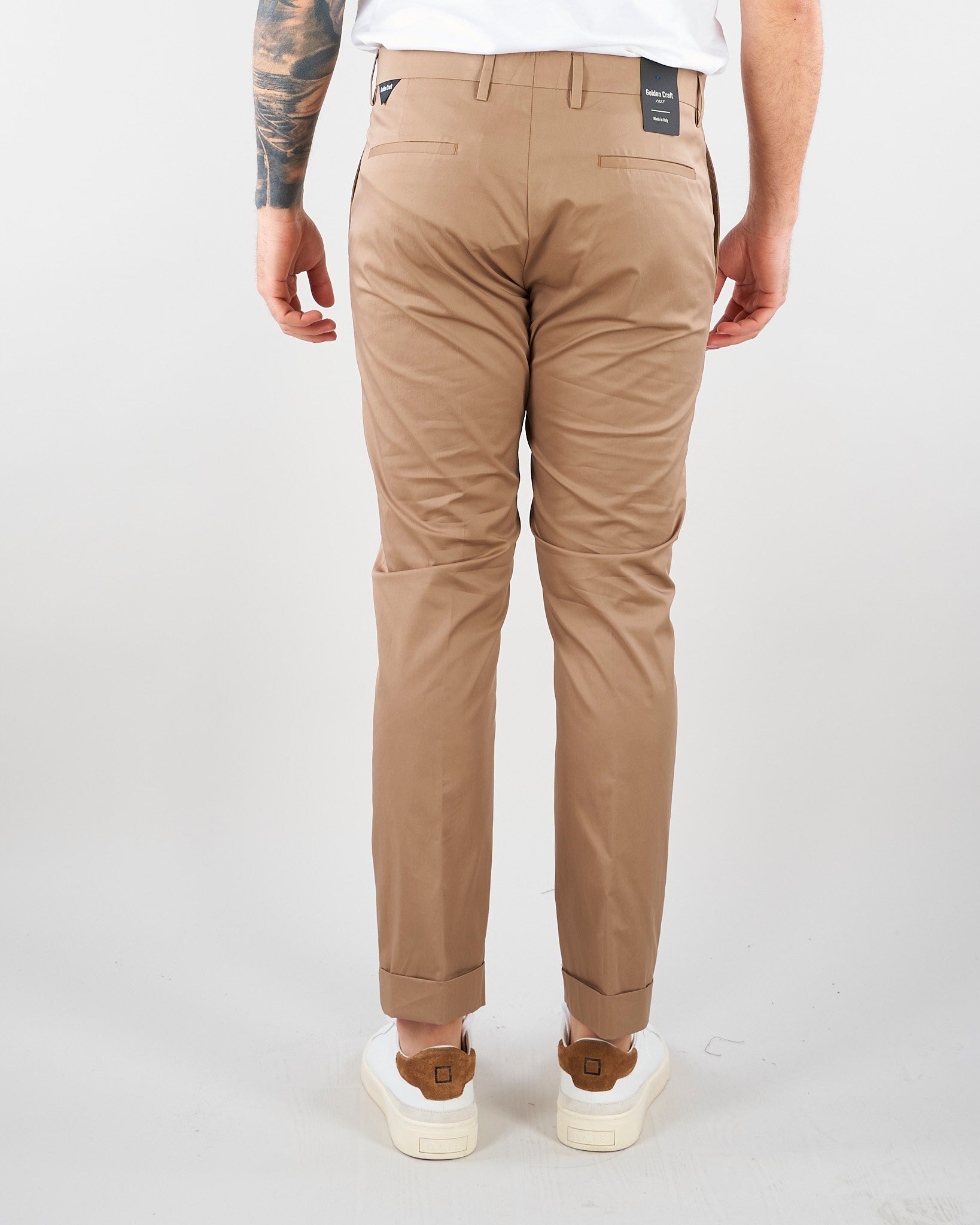 Pantalone Roxy Nocciola in cotone GC1PSS266888 M040 GOLDEN CRAFT 