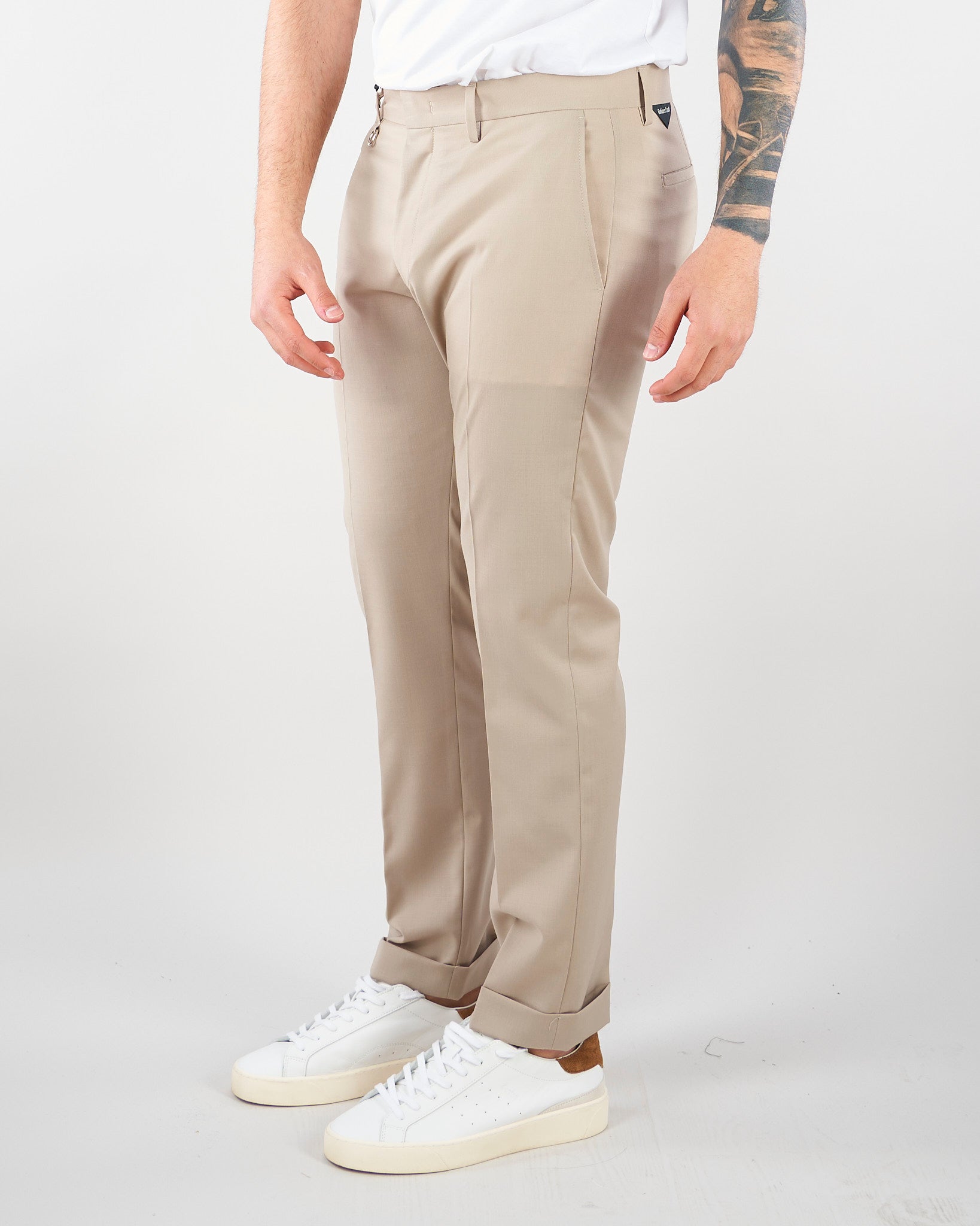Pantalone Roxy Sabbia in fresco lana GC1PSS266889 A037 GOLDEN CRAFT 