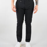 Pantalone Roxy Nero in fresco lana GC1PSS266889 D001 GOLDEN CRAFT 