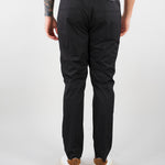 Pantalone Max Nero in cotone con elastico GC1PSS266895 D001 GOLDEN CRAFT 
