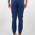 Pantalone Max Blu in fresco lana con elastico e pences GC1PSS266896 E003 GOLDEN CRAFT 