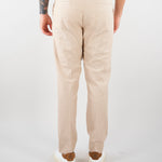 Pantalone Justin Beige in misto cotone e lino GC1PSS266904 A041 GOLDEN CRAFT 