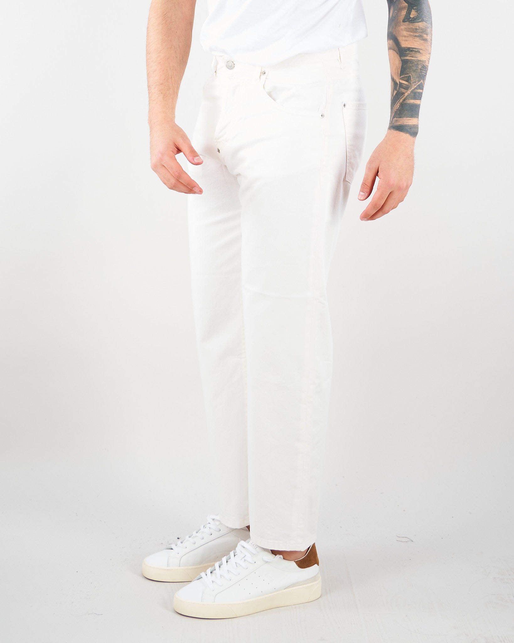 Jeans Bianco in Denim Relaxed fit BRADL7/26 1 I'M BRIAN 