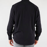 Camicia Nero in viscosa fluida CA3624 9 I'M BRIAN 