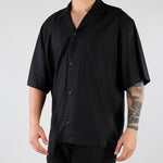 Camicia Nero in lino CA3637 9 I'M BRIAN 