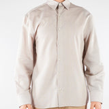 Camicia Grigio-Panna a righe relaxed fit CA3639 28 I'M BRIAN 