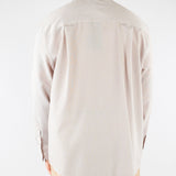 Camicia Grigio-Panna a righe relaxed fit CA3639 28 I'M BRIAN 