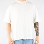 T-shirt Bianco oversize con logo TS3740 1 I'M BRIAN 