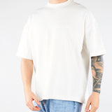 T-shirt Bianco oversize con logo TS3740 1 I'M BRIAN 