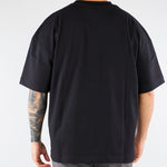 T-shirt Nero Oversize con logo TS3740 9 I'M BRIAN 