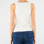 Top Panna in misto cotone e seta SP5NT001 1041 ICONA 