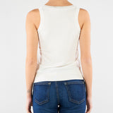 Top Panna in misto cotone e seta SP5NT001 1041 ICONA 