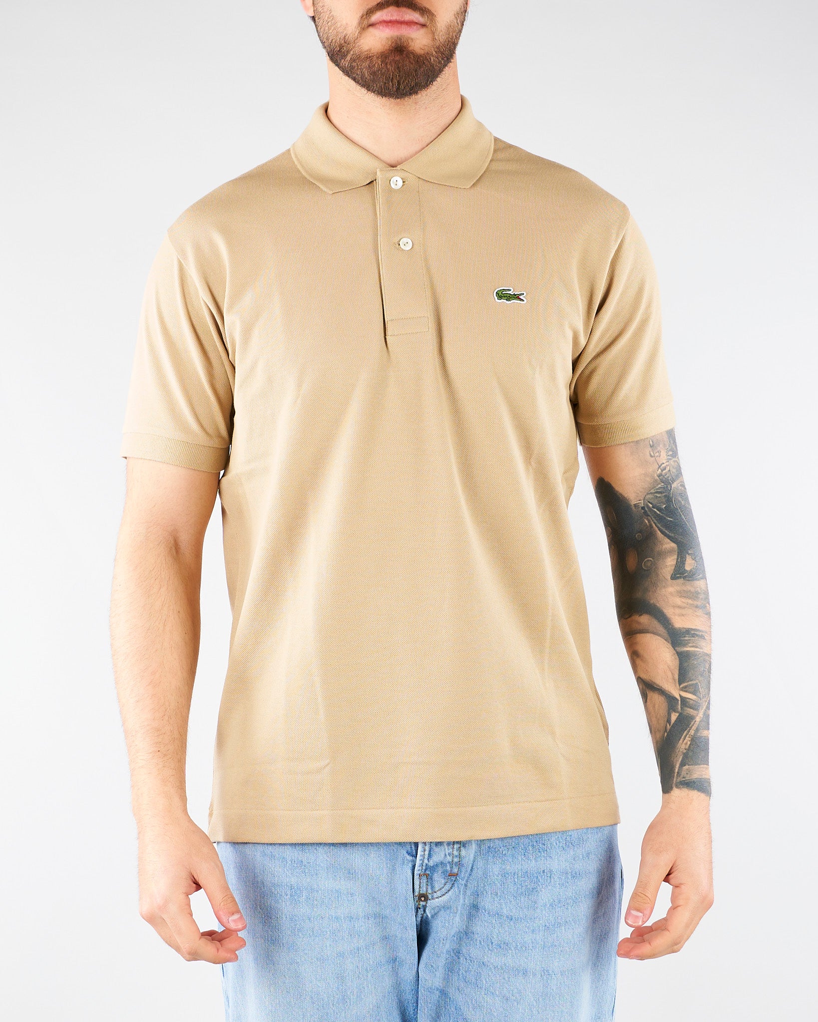 Polo Beige dal taglio classico L.12.12 Original 1212 02S LACOSTE 