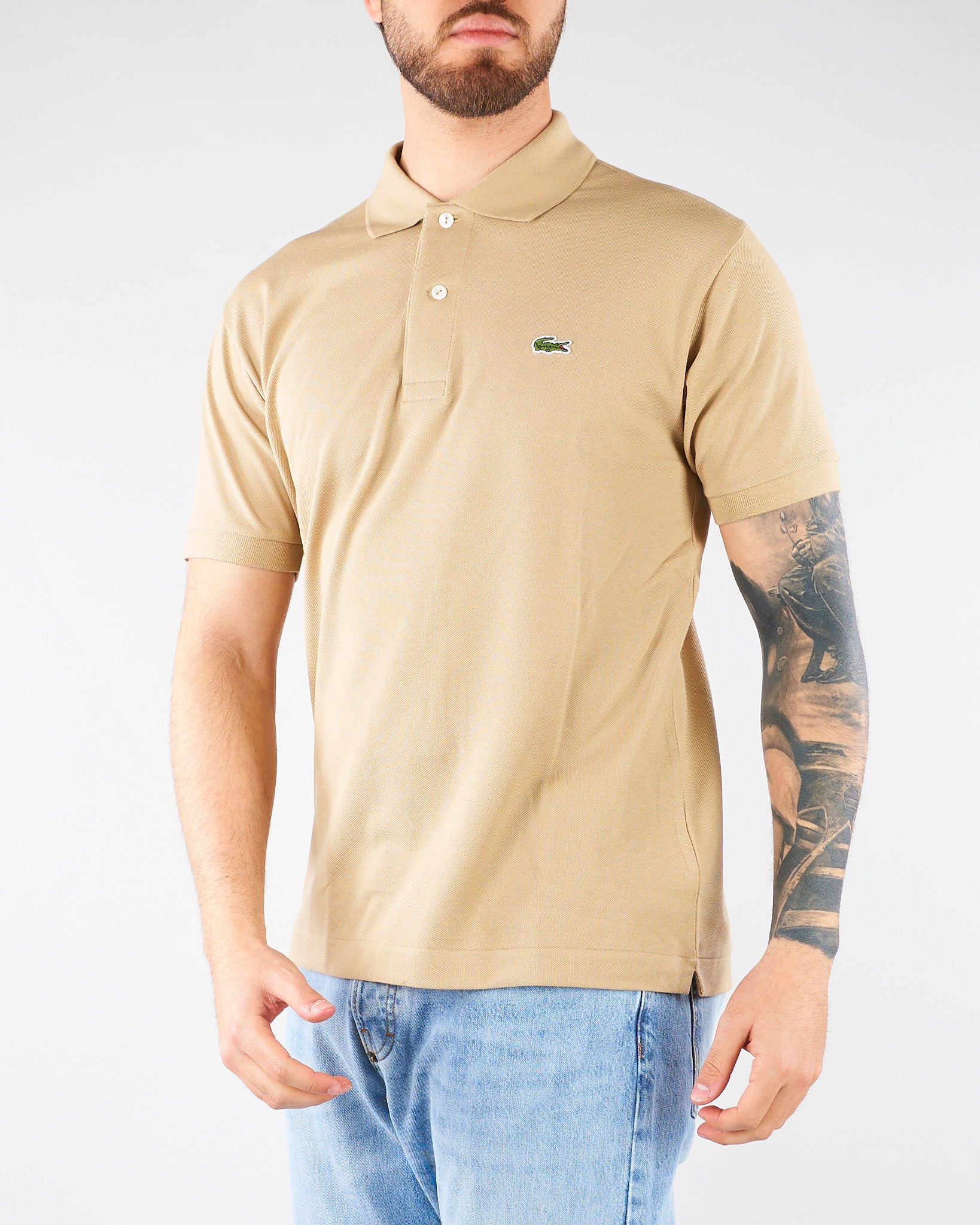 Polo Beige dal taglio classico L.12.12 Original 1212 02S LACOSTE 
