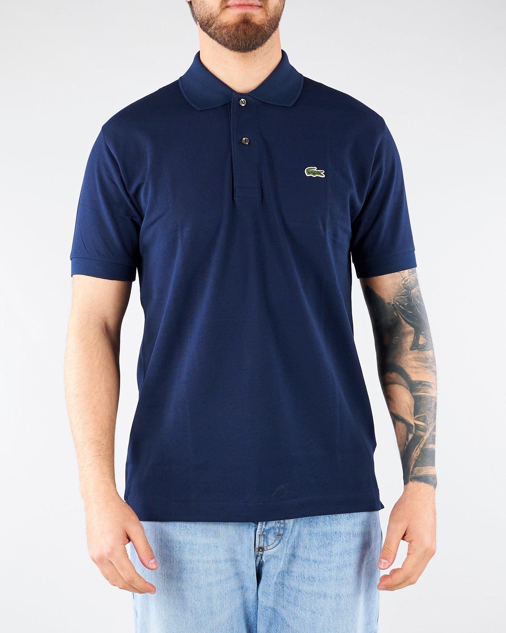Polo Blu dal taglio classico L.12.12 Original 1212 166 LACOSTE 