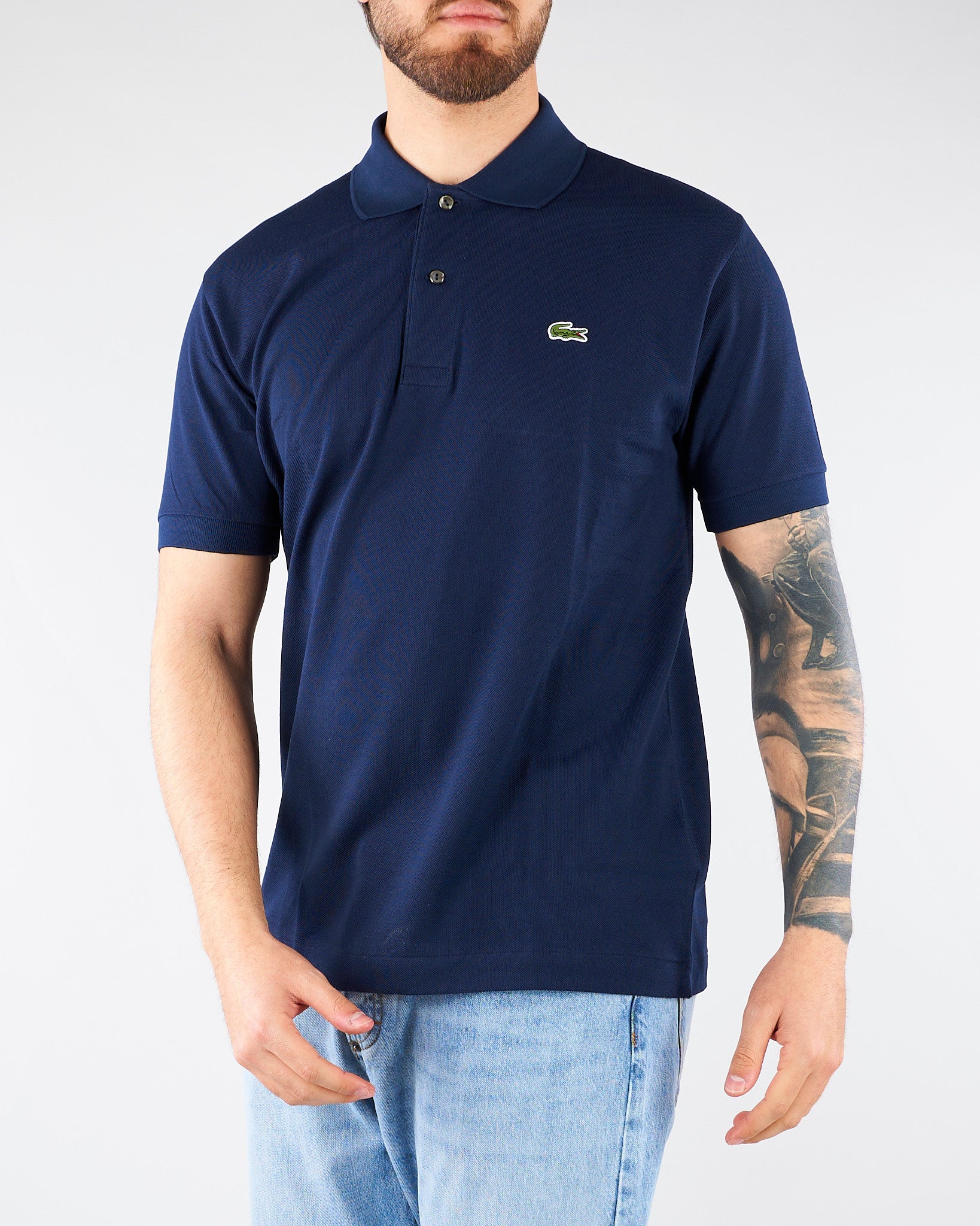 Polo Blu dal taglio classico L.12.12 Original 1212 166 LACOSTE 