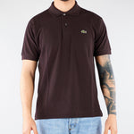 Polo Marrone dal taglio classico L.12.12 Original 1212 3LA LACOSTE 
