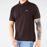 Polo Marrone dal taglio classico L.12.12 Original 1212 3LA LACOSTE 