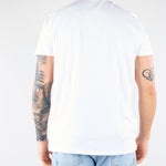 T-shirt Bianco in cotone Pima TH6709 001 LACOSTE 