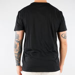 T-shirt Nero in cotone Pima TH6709 031 LACOSTE 