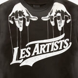 T-shirt Nero ''Les Artists Hands'' 27SSLATS1125 121 LES ARTISTS 
