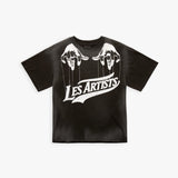 T-shirt Nero ''Les Artists Hands'' 27SSLATS1125 121 LES ARTISTS 