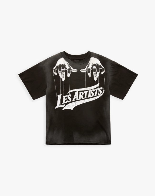 T-shirt Nero ''Les Artists Hands'' 27SSLATS1125 121 LES ARTISTS 