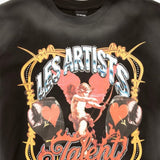 T-shirt Nero Les Artists Talent 27SSLATS1131 121 LES ARTISTS 