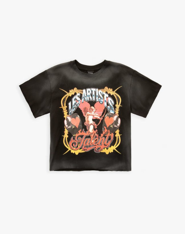 T-shirt Nero Les Artists Talent 27SSLATS1131 121 LES ARTISTS 